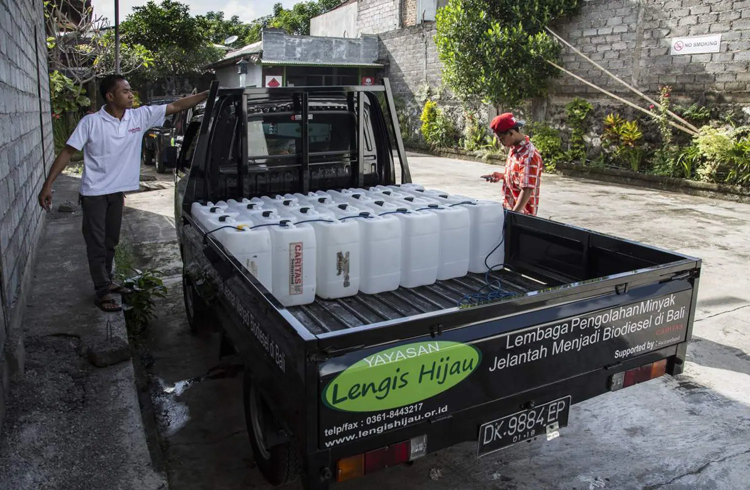 Tourism as part of the solution: Used cooking oil recycled in biodiesel in Bali