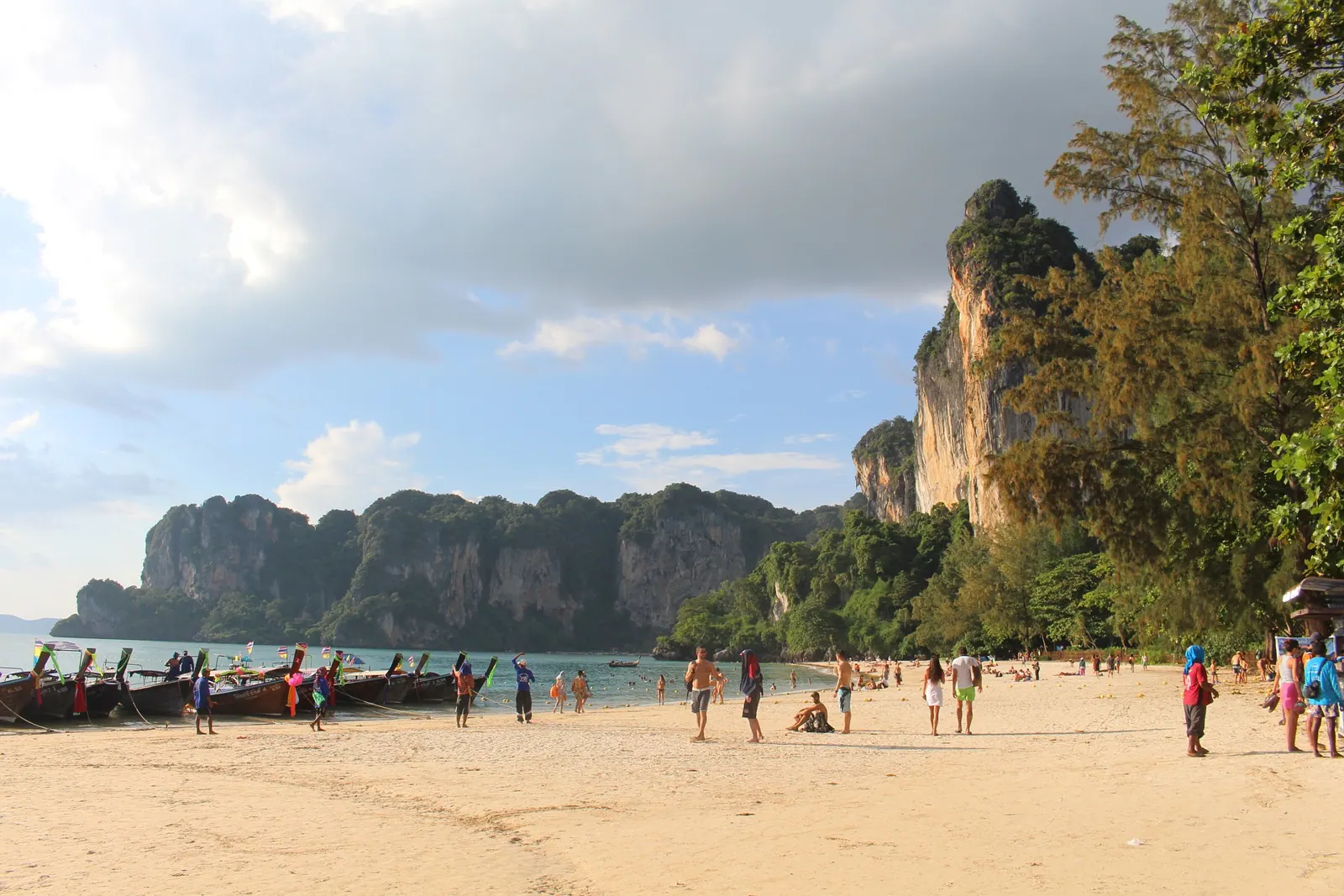 Exploring the Rock Faces of Railay Beach, Thailand