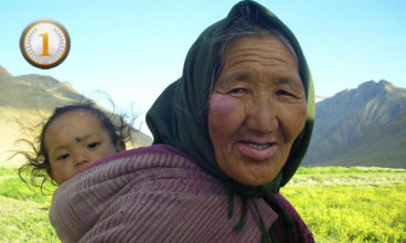 A Garden Lady in India’s Cold Mountain Desert.